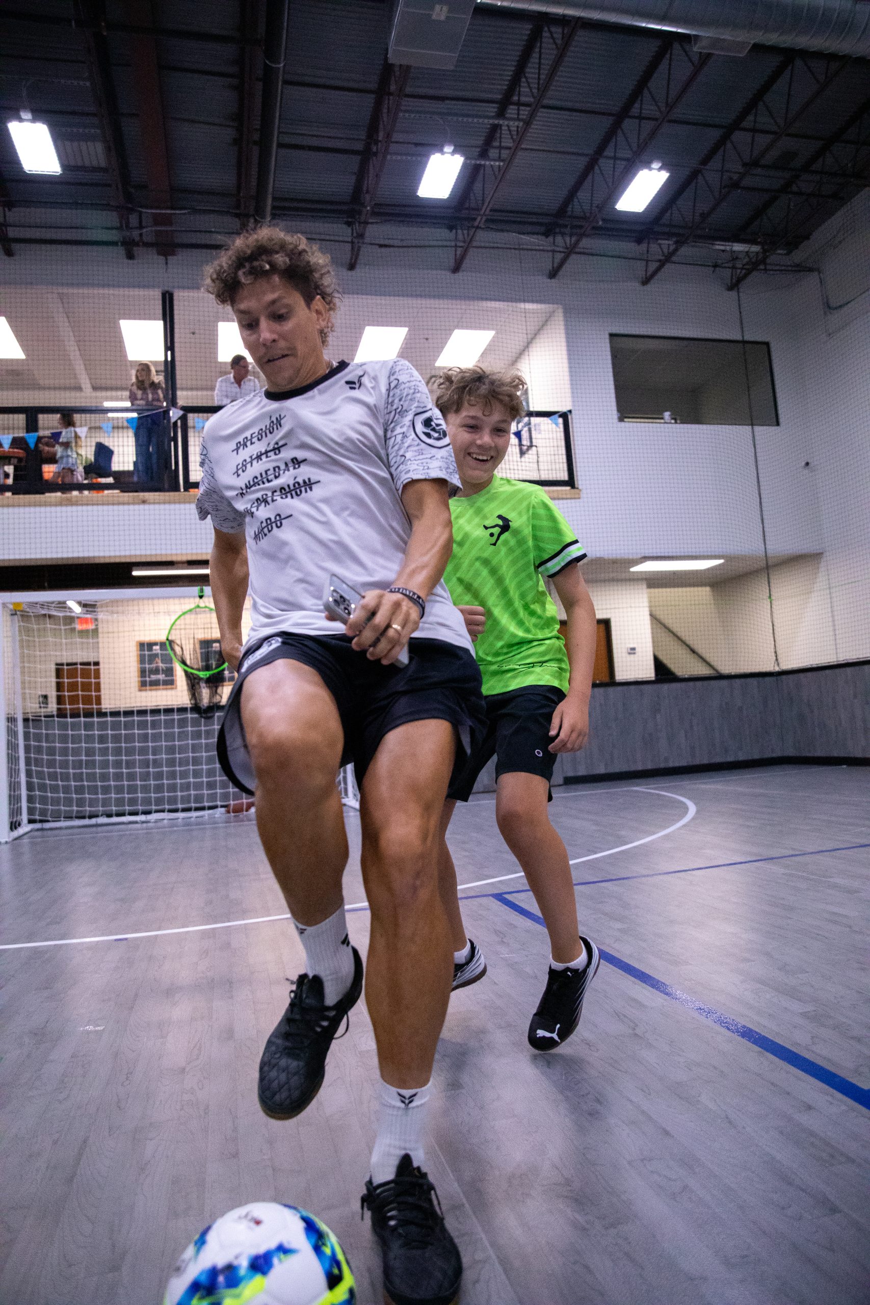 Soccer training with qualified coach