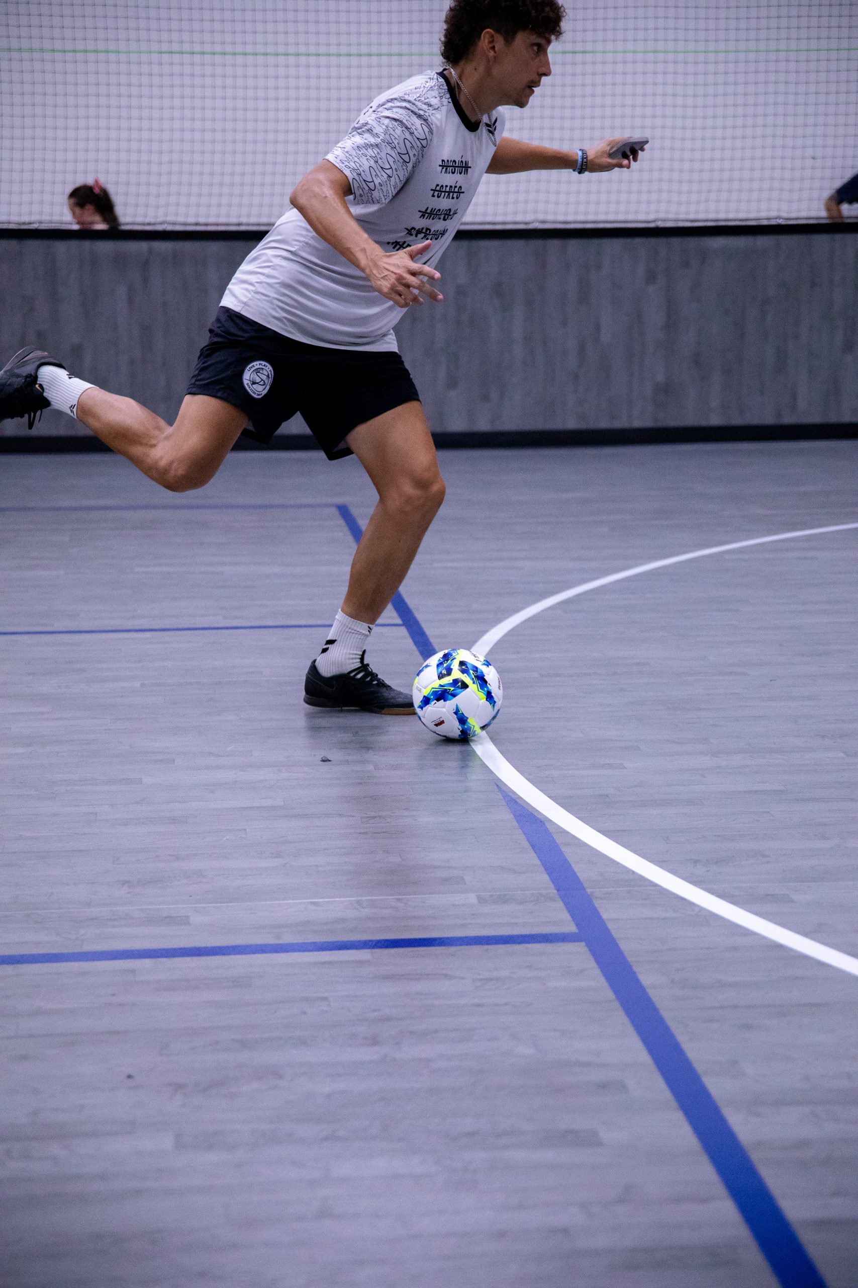 Active gameplay during youth soccer session